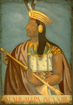 Atahualpa sucesor del Inca Huáscar